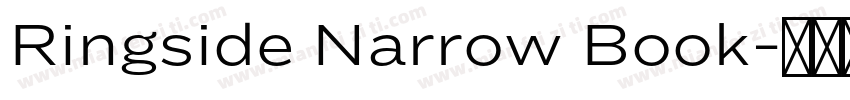 Ringside Narrow Book字体转换